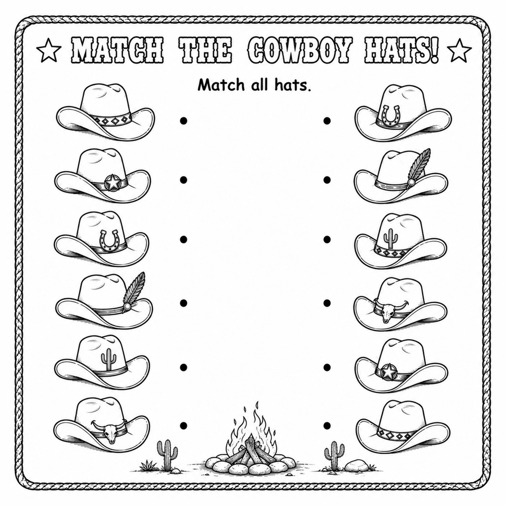 Lil' Wrangler Adventures: Texas Coloring and Activity Book! A 4-in-1 Maze, I Spy, Matching & Coloring Activity Book