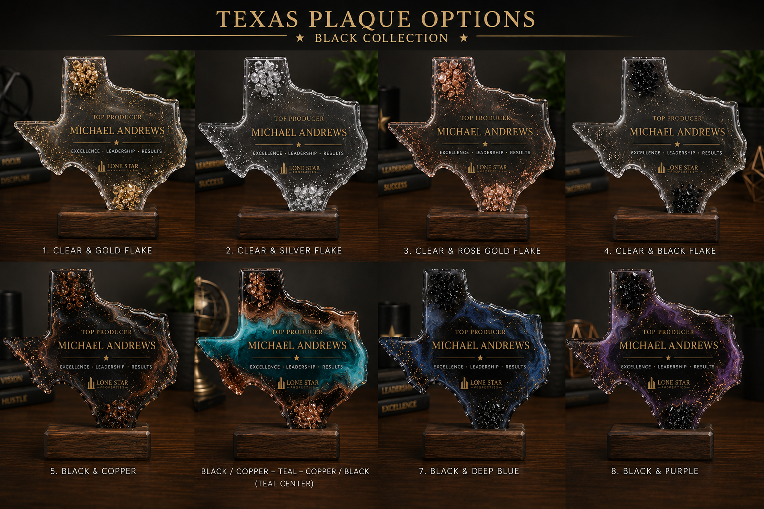 Top Producer Texas I Resin Decor