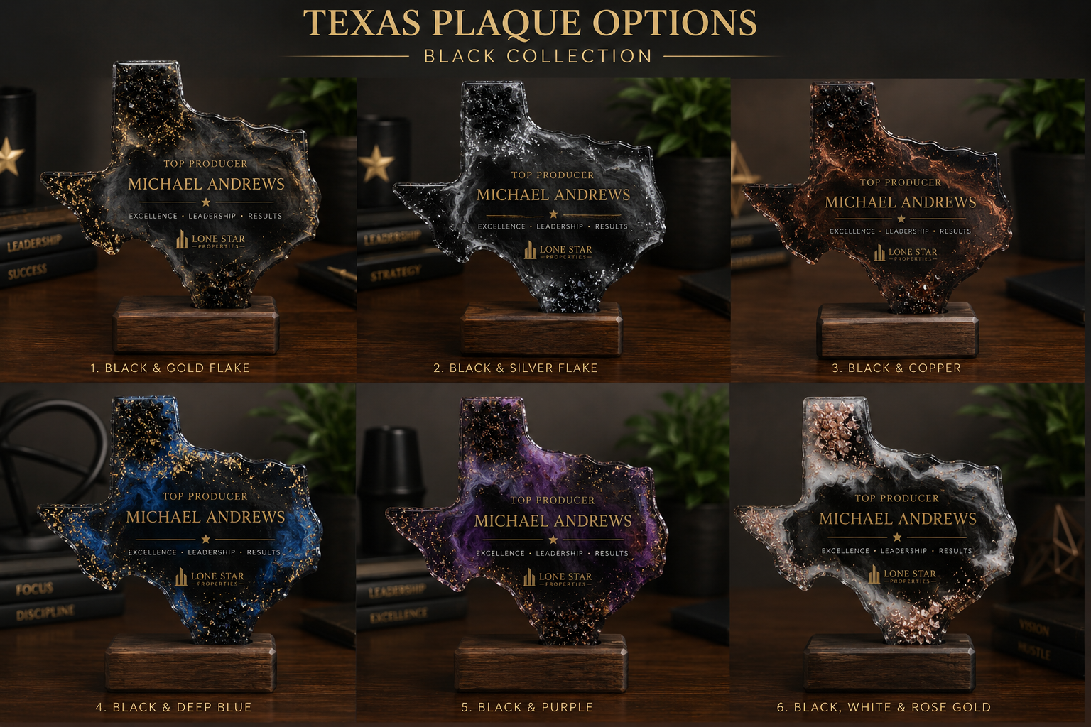 Top Producer Texas I Resin Decor