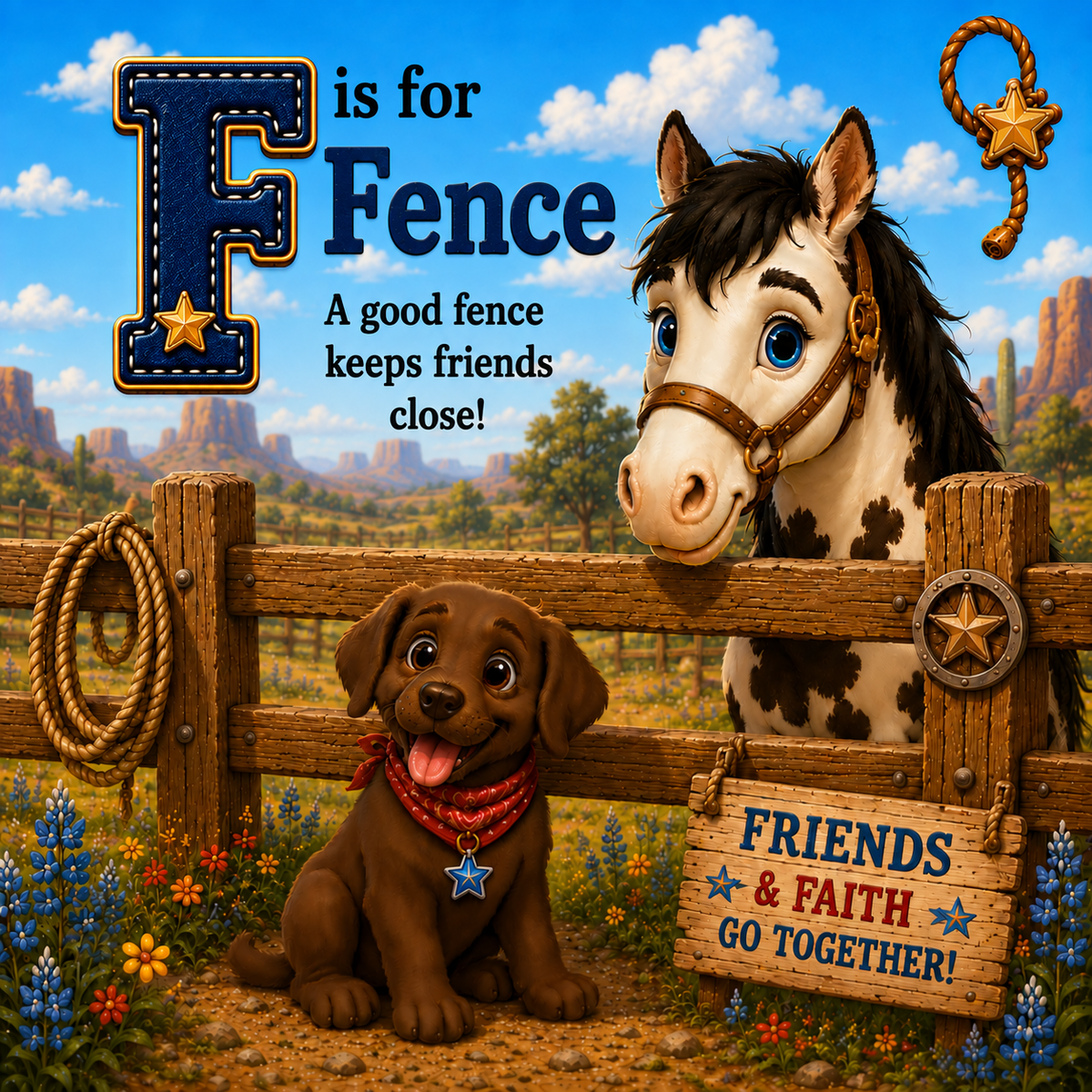 Lil' Wrangler Adventures: Learning the Texas Way! A 3-1 ABC, Tracing and Coloring Book for Little Cowboys and Cowgirls
