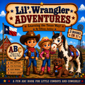 Lil' Wrangler Adventures: Learning the Texas Way! A 3-1 ABC, Tracing and Coloring Book for Little Cowboys and Cowgirls