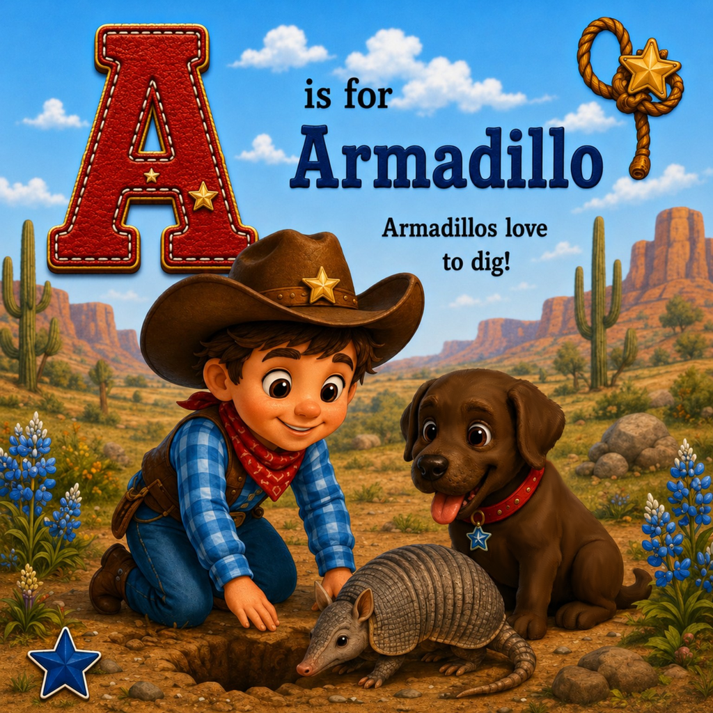 Lil' Wrangler Adventures: 3-Book Bundle | Texas ABC, Counting & Activity Books for Kids