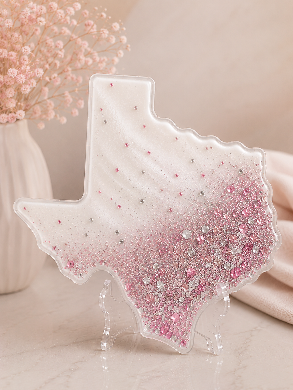 Blue Mirage Texas I Resin Decor