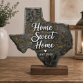 Smoky Onyx Texas I Resin Decor